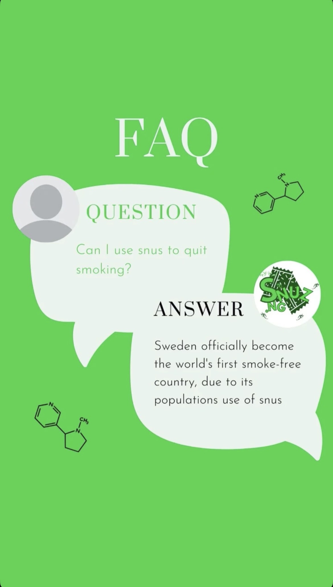 FAQ: Can I use snus to quit smoking?