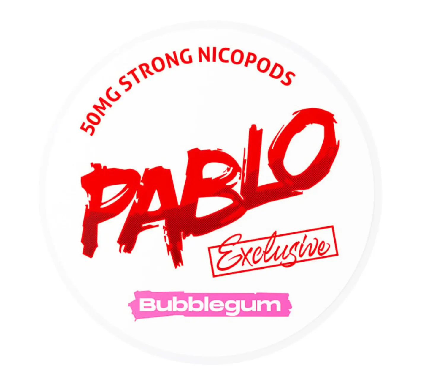 Pablo Bubblegum nicotine pouch can