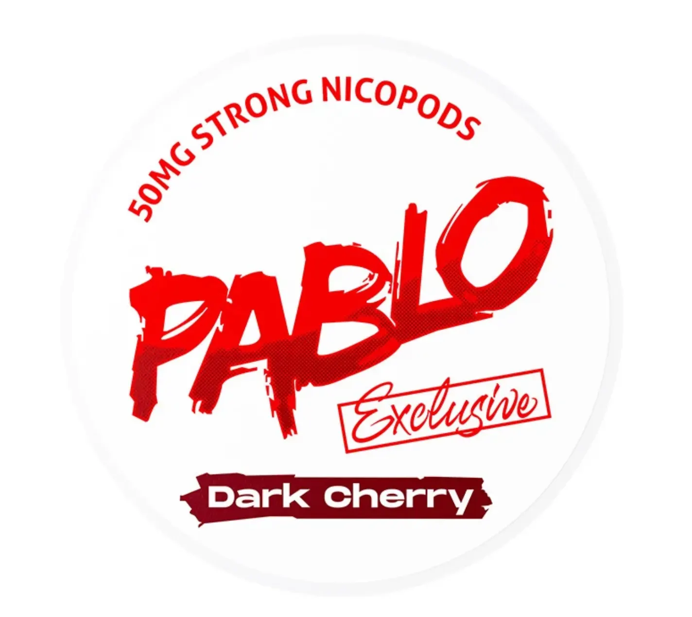 Pablo Dark Cherry nicotine pouch can
